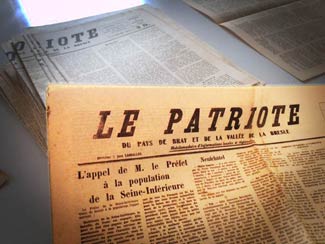 revue des résistants LE PATRIOTE Pays de Bray Vallée de la Bresle Underground newpaper 1944  1947 1940 1941 1942