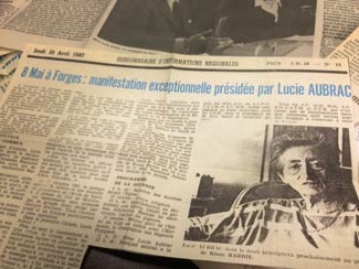 Lucie Aubrac 2 résistance déportation maquis Gestapo police secrète Musée Forges